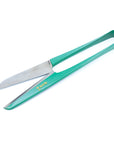 Japanese Thread Snips for Sewing – Forged Steel 6” – Green