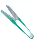 Japanese Thread Snips for Sewing – Forged Steel 6” – Green