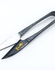 ★"Edo" Style Thread Snips - Oxidized White Super Steel 4"