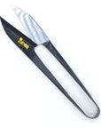 ★"Edo" Style Thread Snips - Oxidized White Super Steel 5"