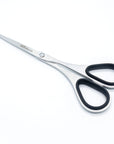 Small 5.5" Slim Blade Scissors Black - High-carbon Stainless Steel