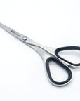 Small 4" Slim Blade Scissors Black- High-carbon Stainless Steel