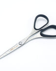 Small 4" Slim Blade Scissors Black- High-carbon Stainless Steel