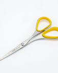 Small 4" Slim Blade Scissors Yellow- High-carbon Stainless Steel