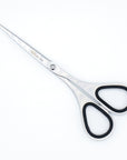 Small 5.5" Slim Blade Scissors Black - High-carbon Stainless Steel