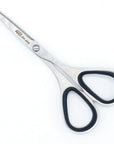Small 4" Slim Blade Scissors Black- High-carbon Stainless Steel