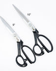 Professional-Grade 9” Dressmaker Scissors – Featuring Silver 3 Super Steel, the Pinnacle of Knife Steel