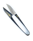 Japanese Short Thread Snips for Sewing – Oxidized Blue Steel 5”